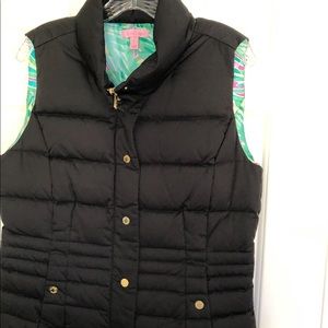 Lilly Pulitzer large vest black